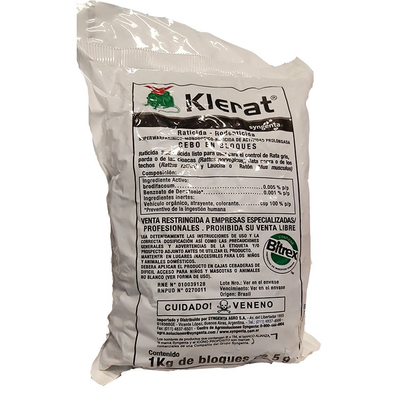 rodenticida klerat